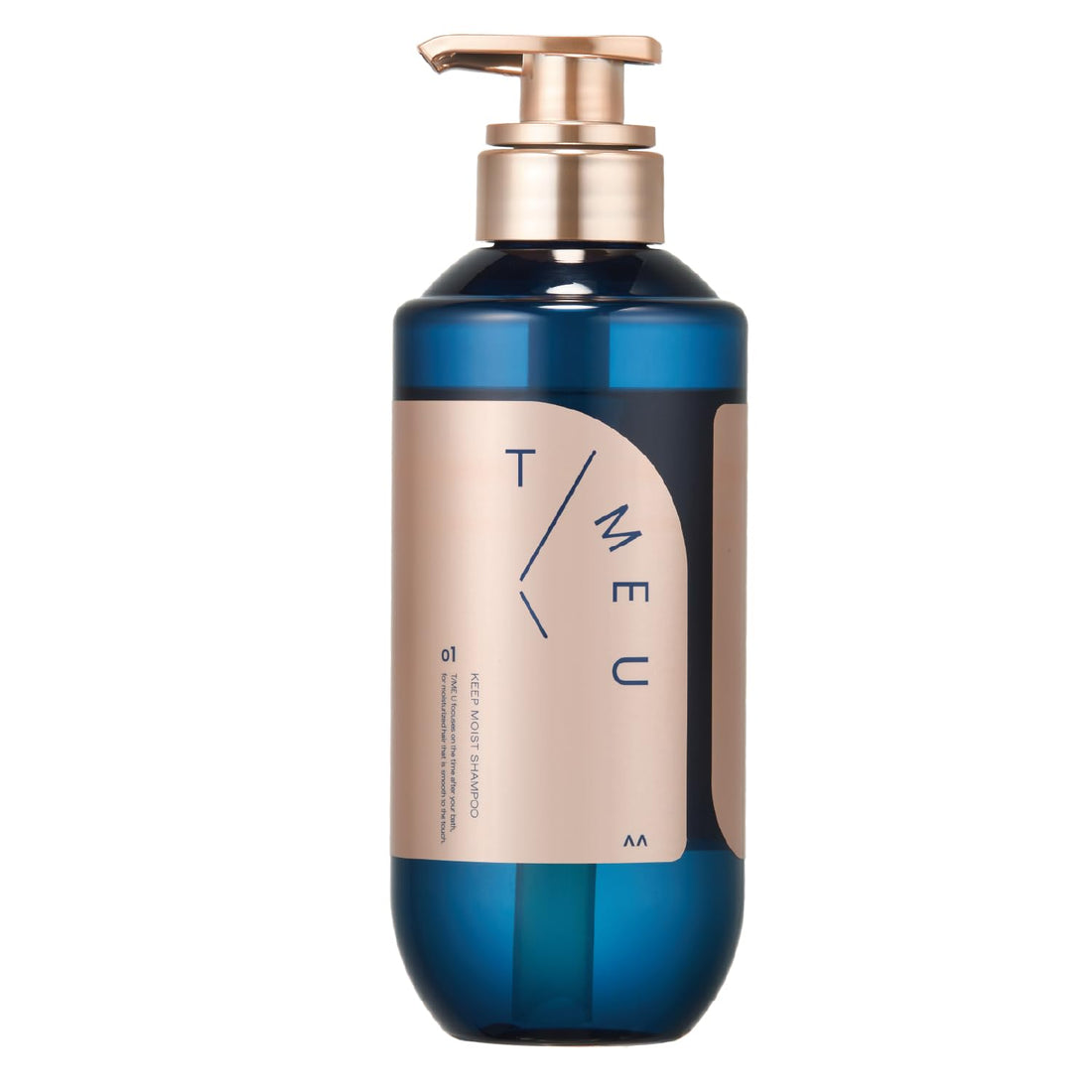 TIMEU Moisture Keep Shampoo 400ml with Amino Acids and Floral Scent