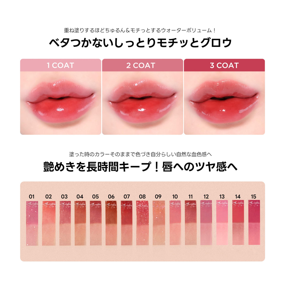 TIRTIR Waterism Glow Tint 12 Rich Rush pour un éclat naturel