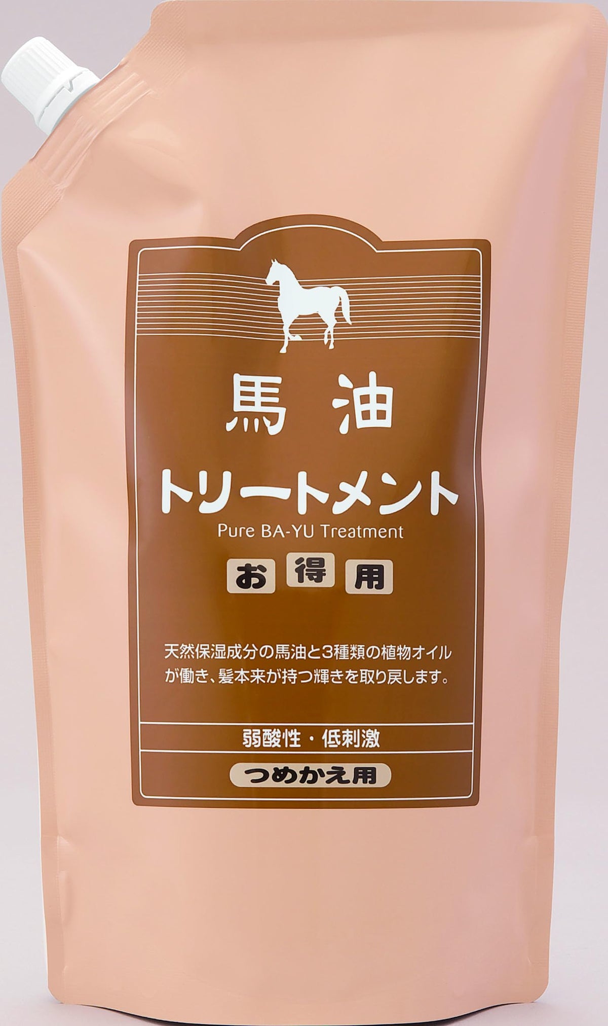 Toppusumairu Horse Oil Hair Treatment 1000g with Towel