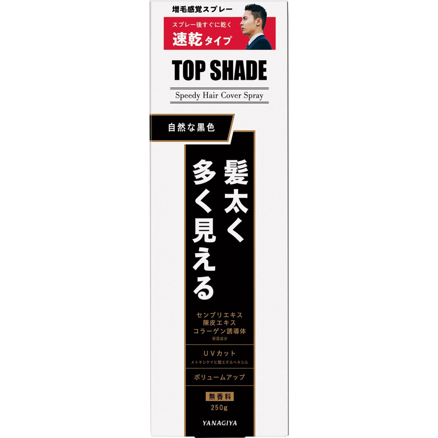 TOP SHADE トップシェード スピーディーヘアカバースプレーL