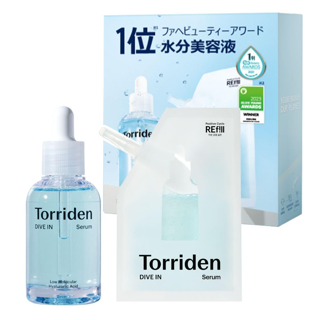 TORRIDEN Dive In Serum 80ml Hydrating Booster for Japanese Skincare