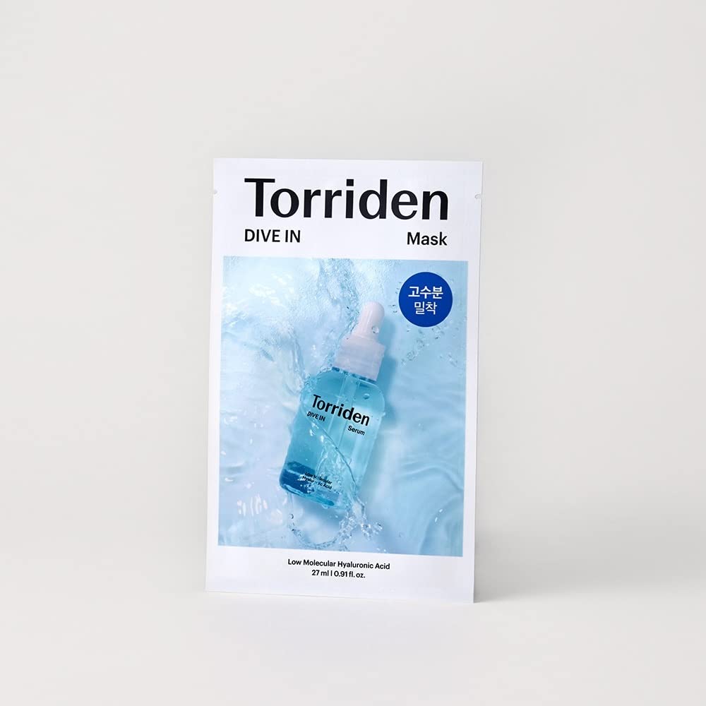 TORRIDEN Dive In Mask 10 Sheets Hydrating Face Pack for Daily Use