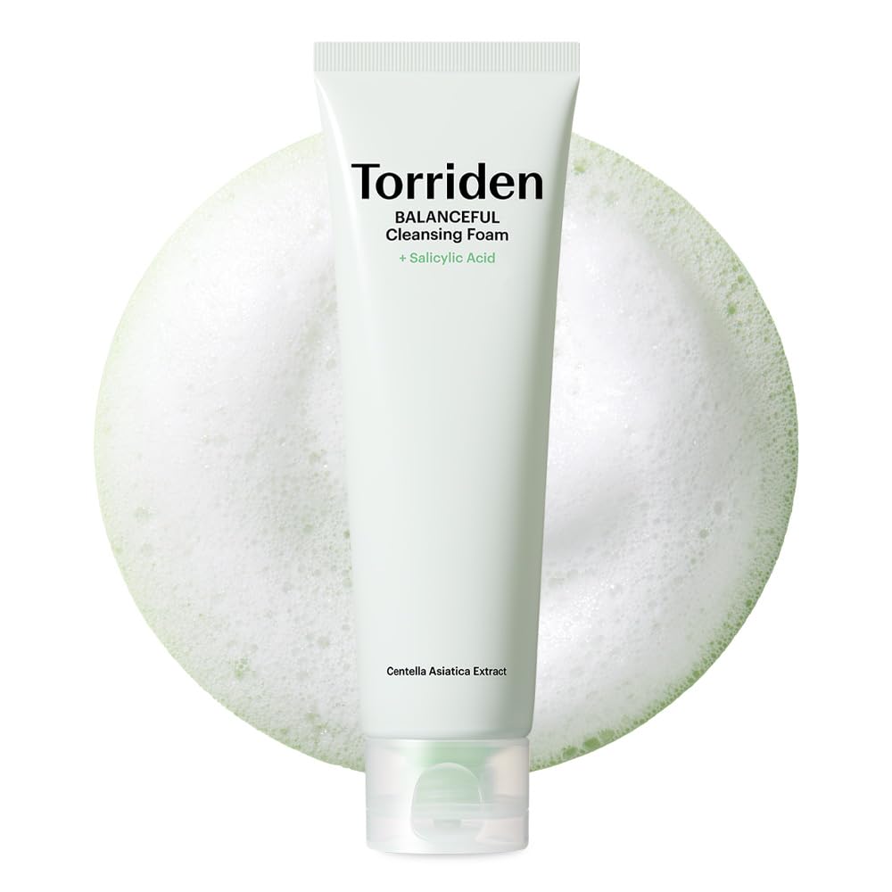 TORRIDEN Cleansing Foam 120ml for Gentle Daily Use