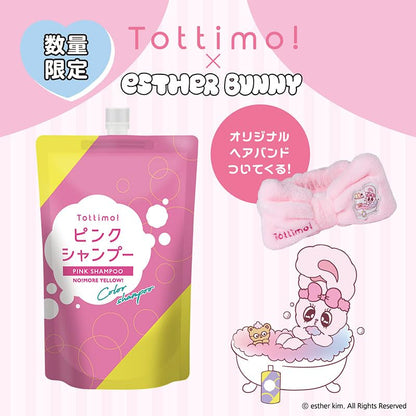 Tottimo! Pink Color Shampoo and Hair Band Set 500g