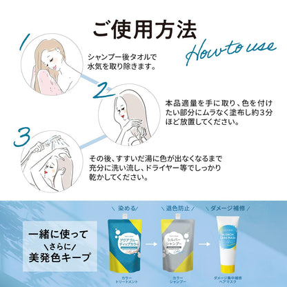 Tottimo! Aqua Blue Color Treatment 500g for Japanese Hair Care