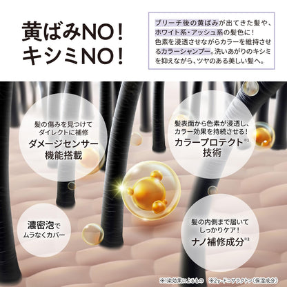 Tottimo! Color Shampoo Purple 500mL for Japanese Hair Care
