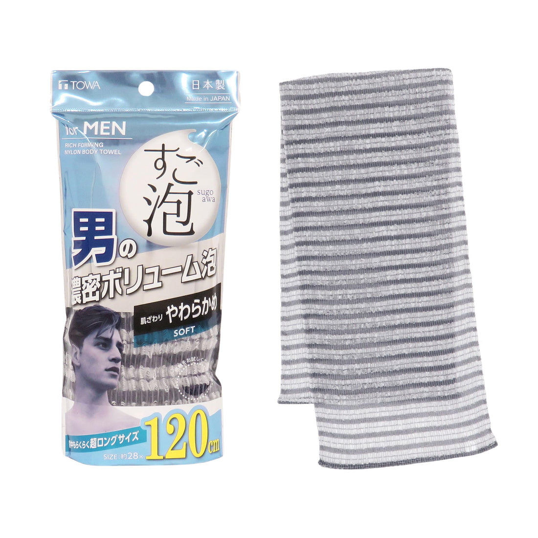 Towa Sangyo Body Towel Sugoawa 4 Men&