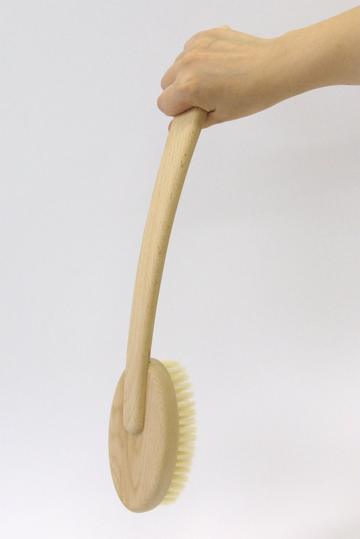 Touwasangyou Body Brush with Ergonomic Grip for Easy Back Washing