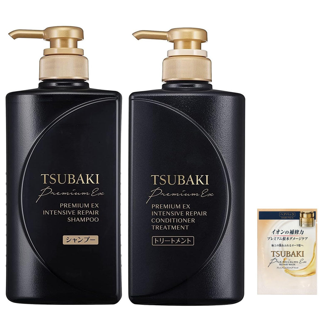 TSUBAKI Premium EX Intensive Repair Shampoo and Conditioner Set 490ml