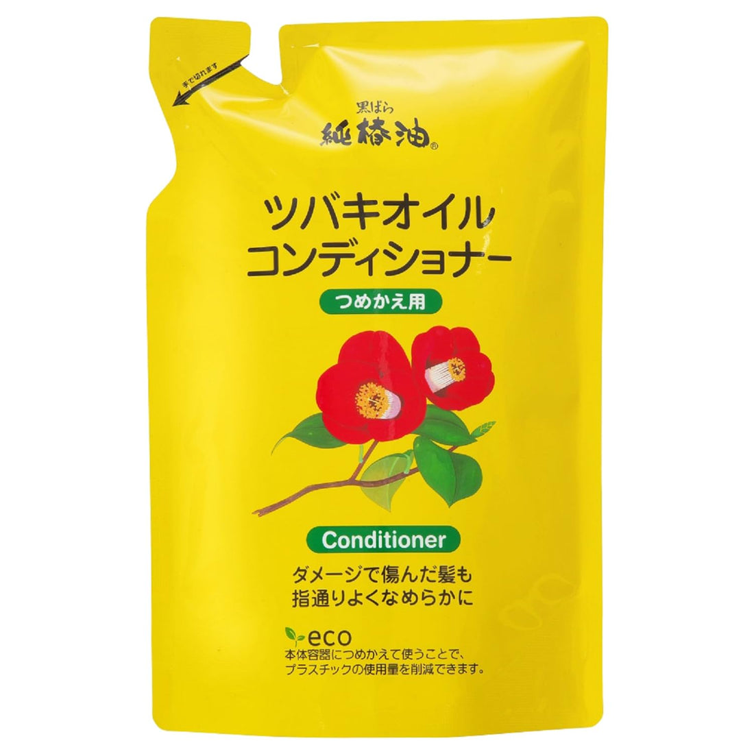 Tsubaki Oil Conditioner Refill 380ml Moisturizing Hair Care