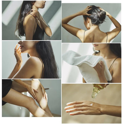 Tsukubaï Huile de Camélia 72ml Traitement Capillaire Multi-Usages