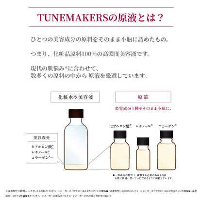 TUNEMAKERS Peeling Liquid Set with Witch Hazel Extract 120ml