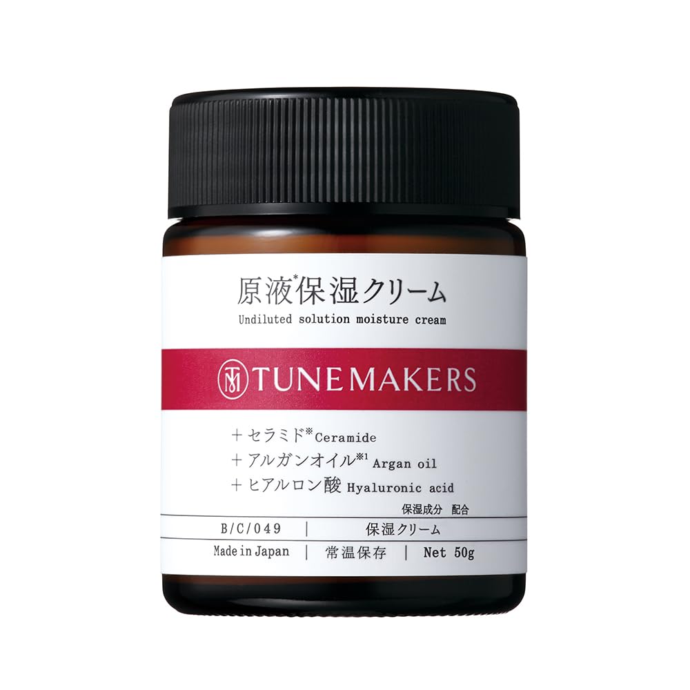 TUNEMAKERS Moisturizing Cream with Ceramide 50g for Japanese Skincare