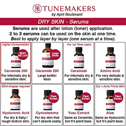 TUNEMAKERS Ceramide 200 Essence 60ml for Japanese Skincare