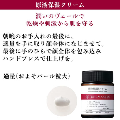TUNEMAKERS Hydrating Lotion and Cream Set 120ml 50g