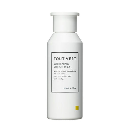 Tout Vert Whitening Lotion αEX 120mL Brightening Japanese Skincare
