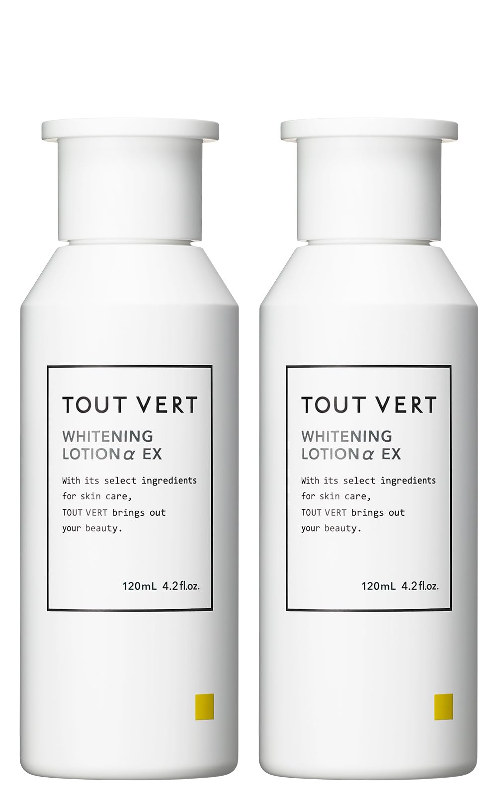 Tout Vert Whitening Lotion Set with 6% Vitamin C 120mL x 2