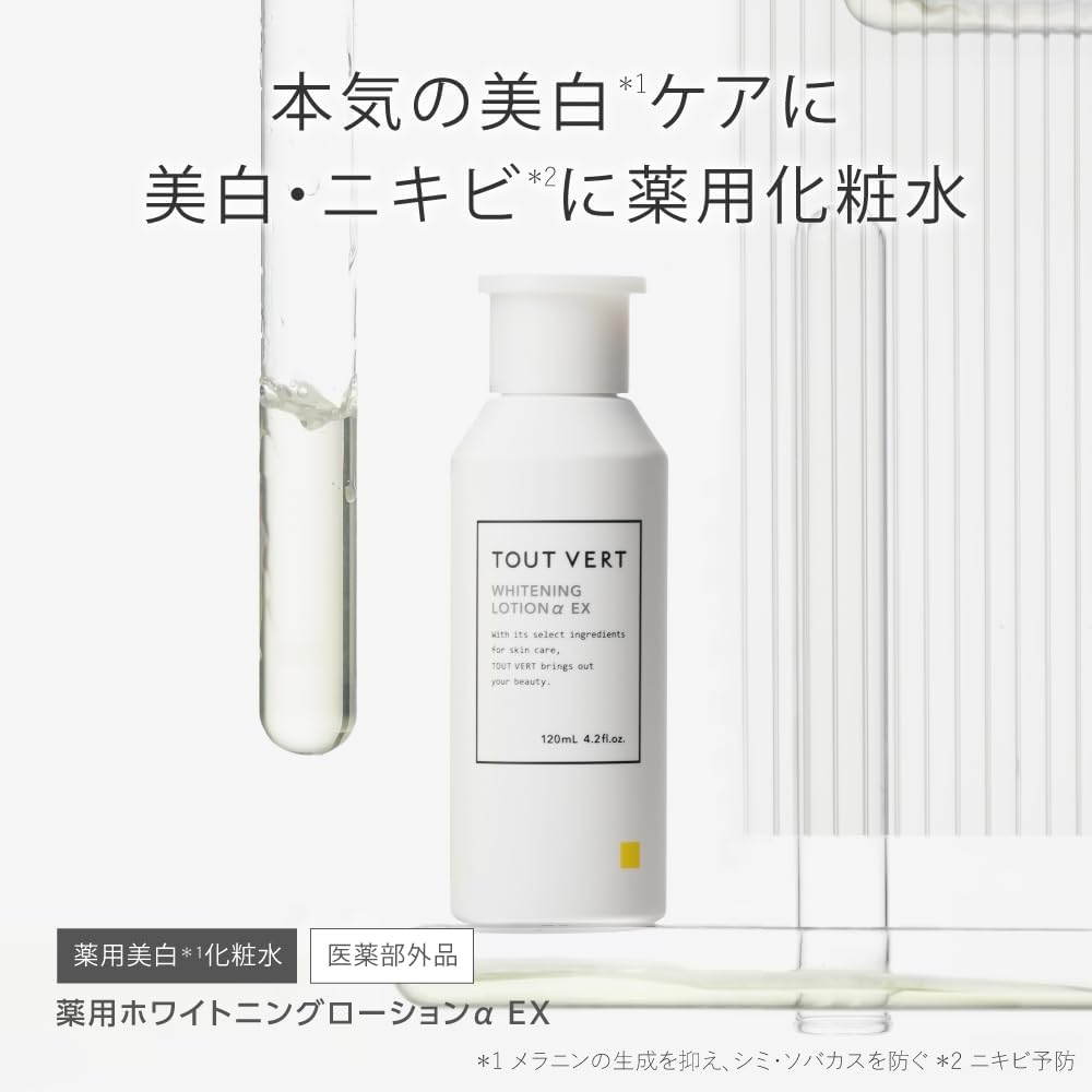 Tout Vert Whitening Lotion Set with 6% Vitamin C 120mL x 2