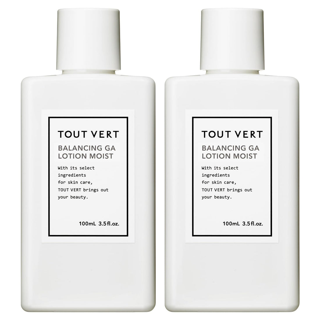 Tout Vert Balancing GA Lotion Moist 100mL x 2 for Japanese Skincare