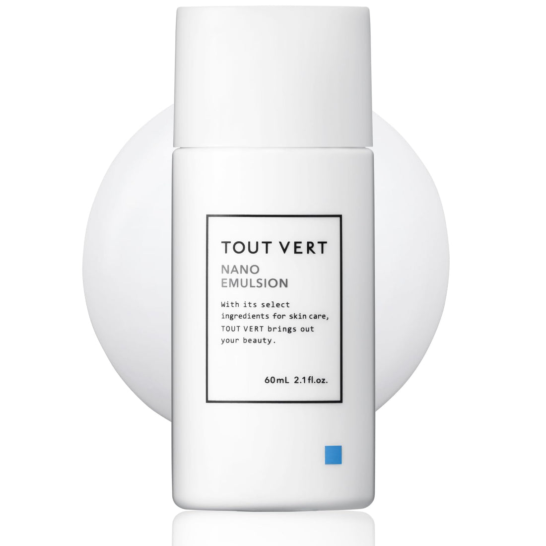 Tout Vert High Concentration Ceramide Emulsion 60mL Fragrance-Free Moisturizer