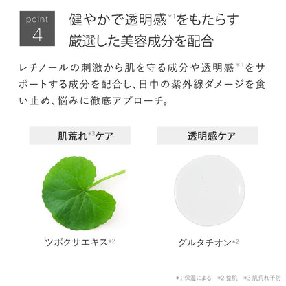 Tout Vert Retinol Milk 300mL Fragrance-Free Body Moisturizer