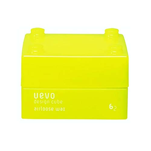 Uevo Design Cube Air Loose Wax 30g Yellow for Flexible Styling