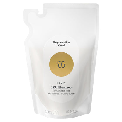 uka Glamorous Nighty Night Shampoo Refill 300ml for Damaged Hair