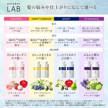 unlabel KR Control Treatment 590ml for Smooth Hair