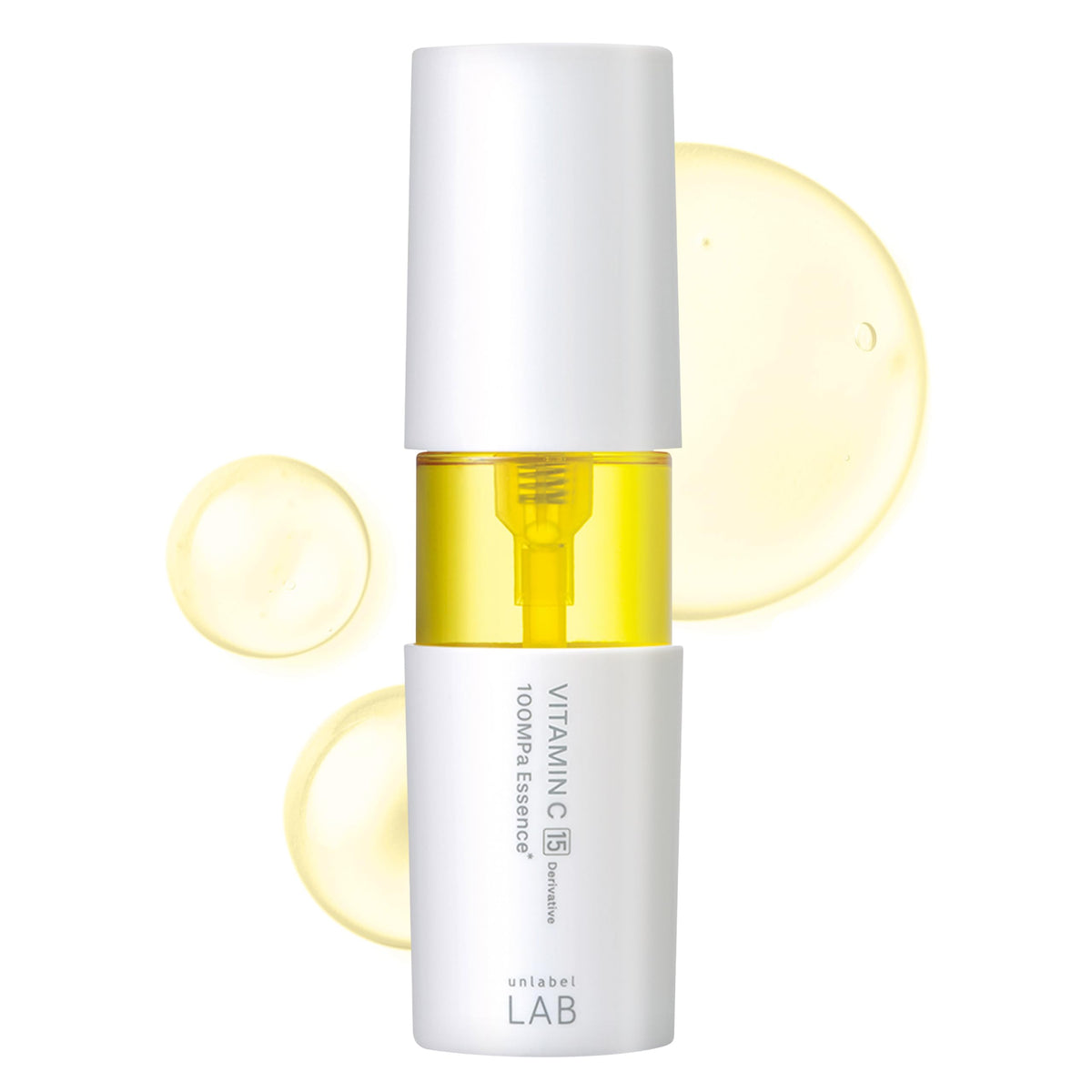 unlabel Vitamin C V Essence 50ml Brightening Serum for Japanese Skincare