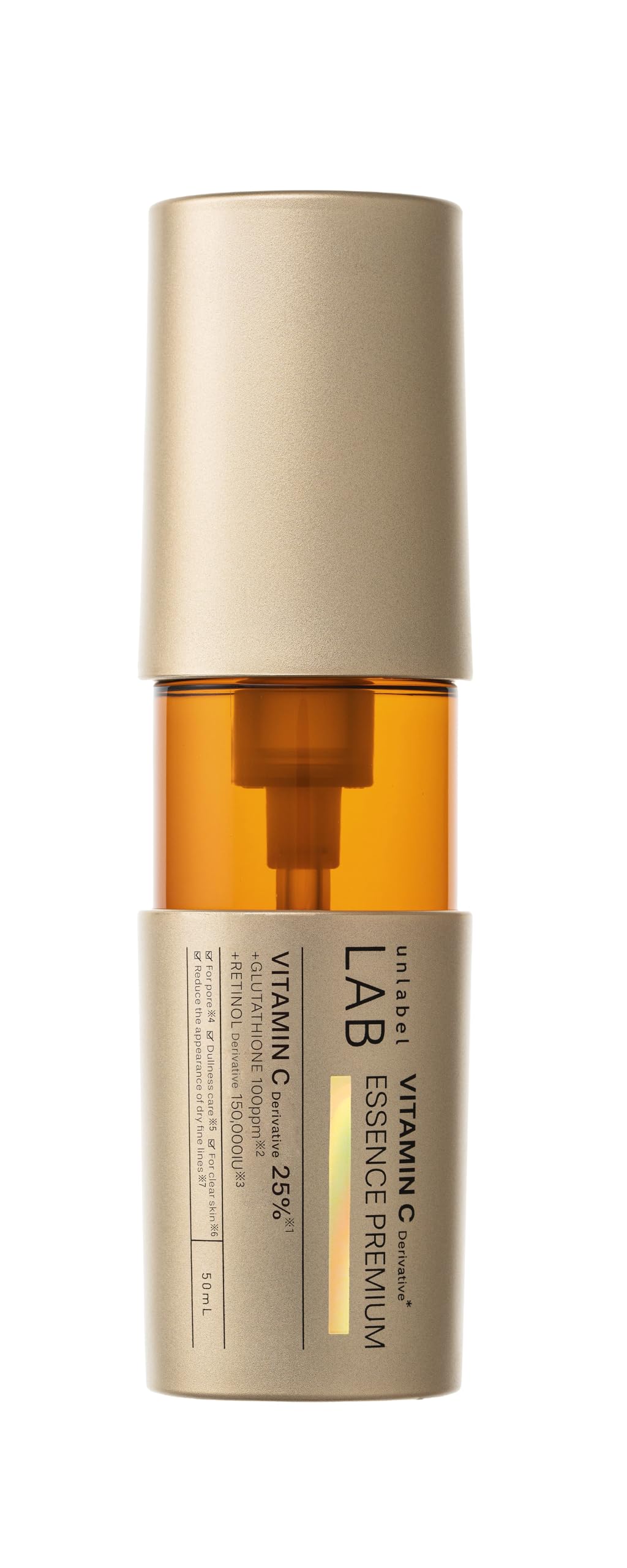 unlabel V Essence Premium Serum with 25% Vitamin C 50mL