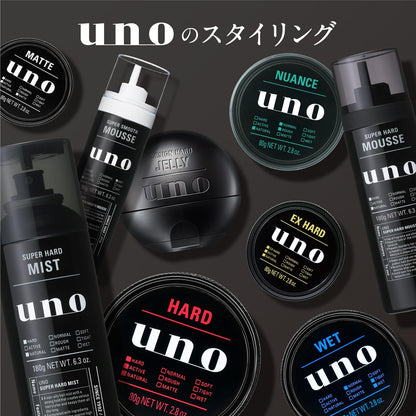 UNO Hybrid Hard Styling Wax 2-Pack with Bonus for Men