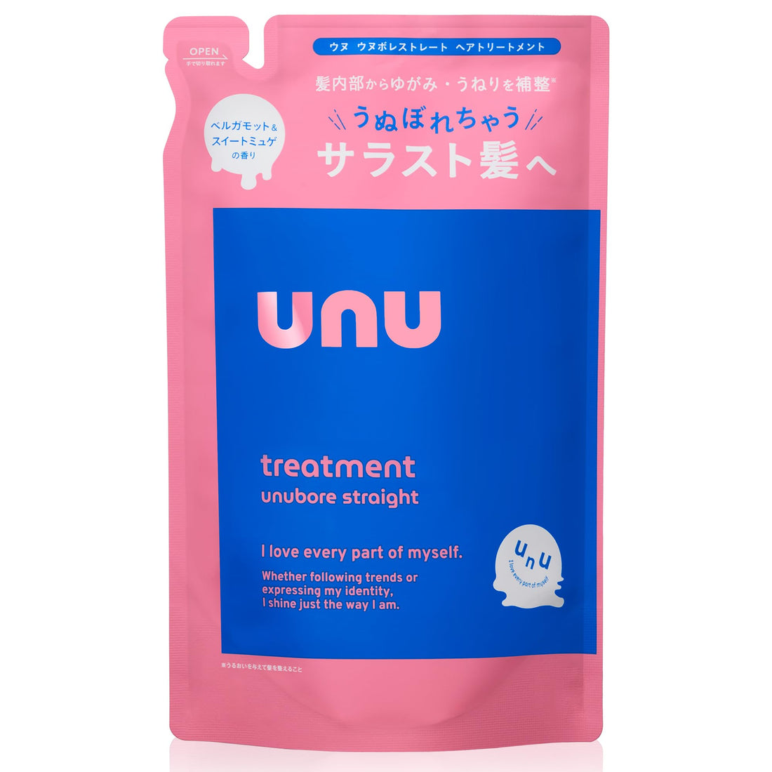 unu Hair Treatment Refill for Straight Hair 300ml
