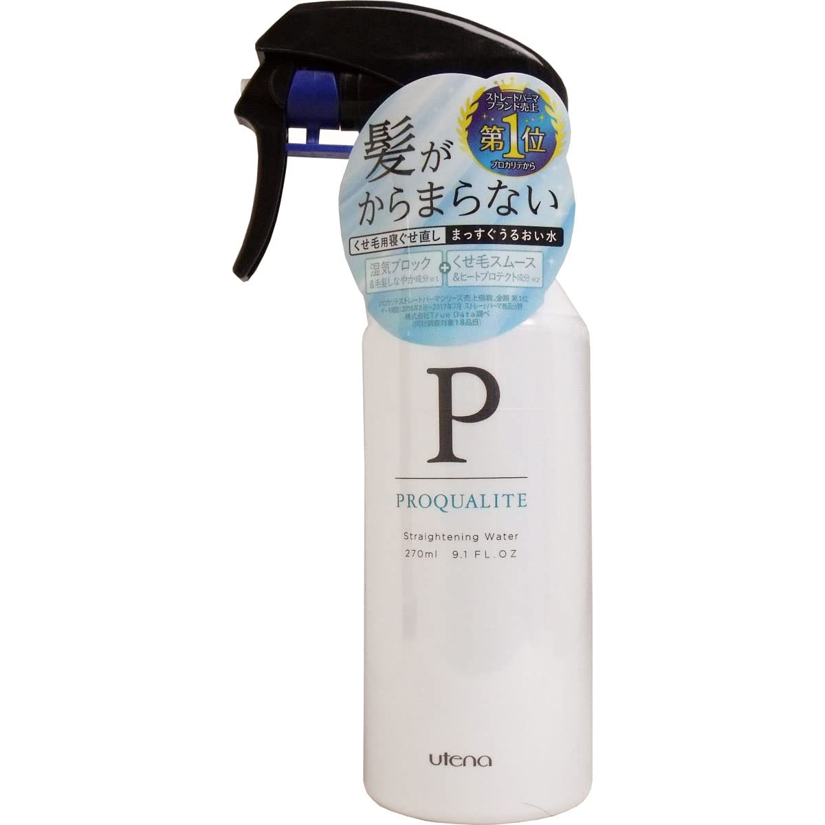 Utena Procarite Straight Moisture Water 270mL for Silky Hair