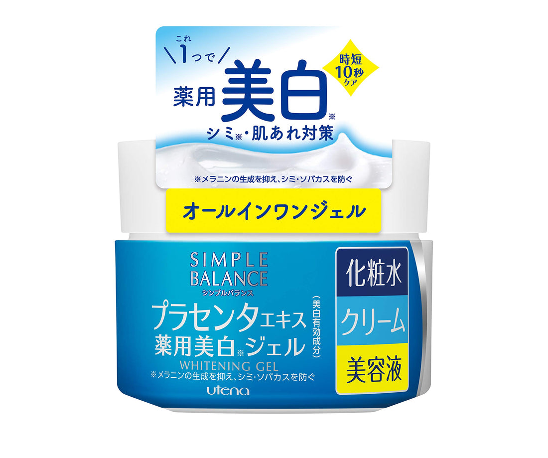 Utena Simple Balance Whitening Gel 100g Fragrance-Free Gel