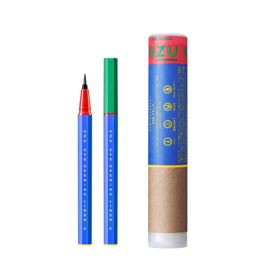 UZU Eye Opening Liner RGB Black Liquid Eyeliner 0.55ml