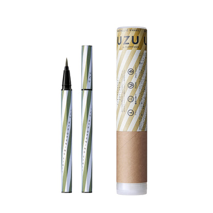 UZU Liquid Eyeliner Metallic Khaki 0.55ml for Japanese Beauty