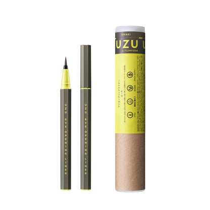 UZU Eyeliner Liquid Khaki 0.55ml Alcohol-Free and Gentle Formula