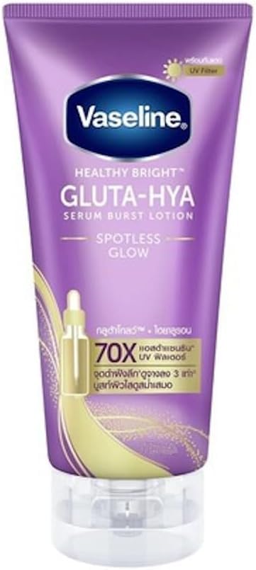 Vaseline GLUTA-HYA Smoothing Perfector 70x GlutaGlow™ Technology, 4D Hyaluronic Acid, Spotless Glow 300ml