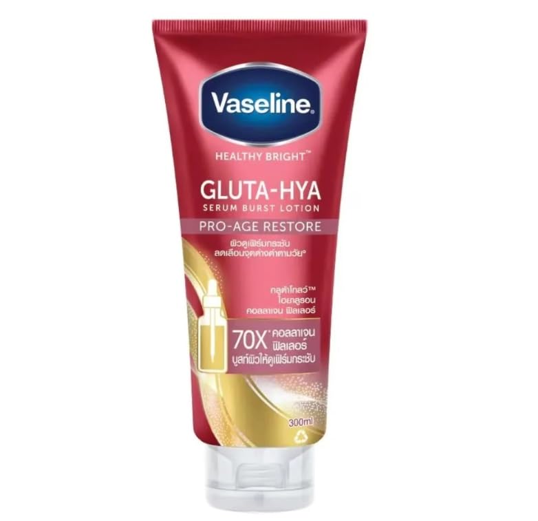 Vaseline Gluta-Hya Serum Burst Lotion Pro-Age Restore 300ml