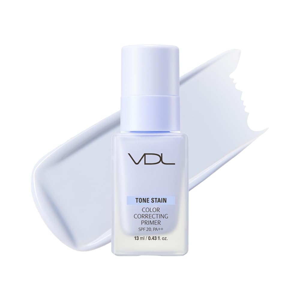 VDL Tone Stain Color Correcting Primer Pale Blue Mini Size 13ml