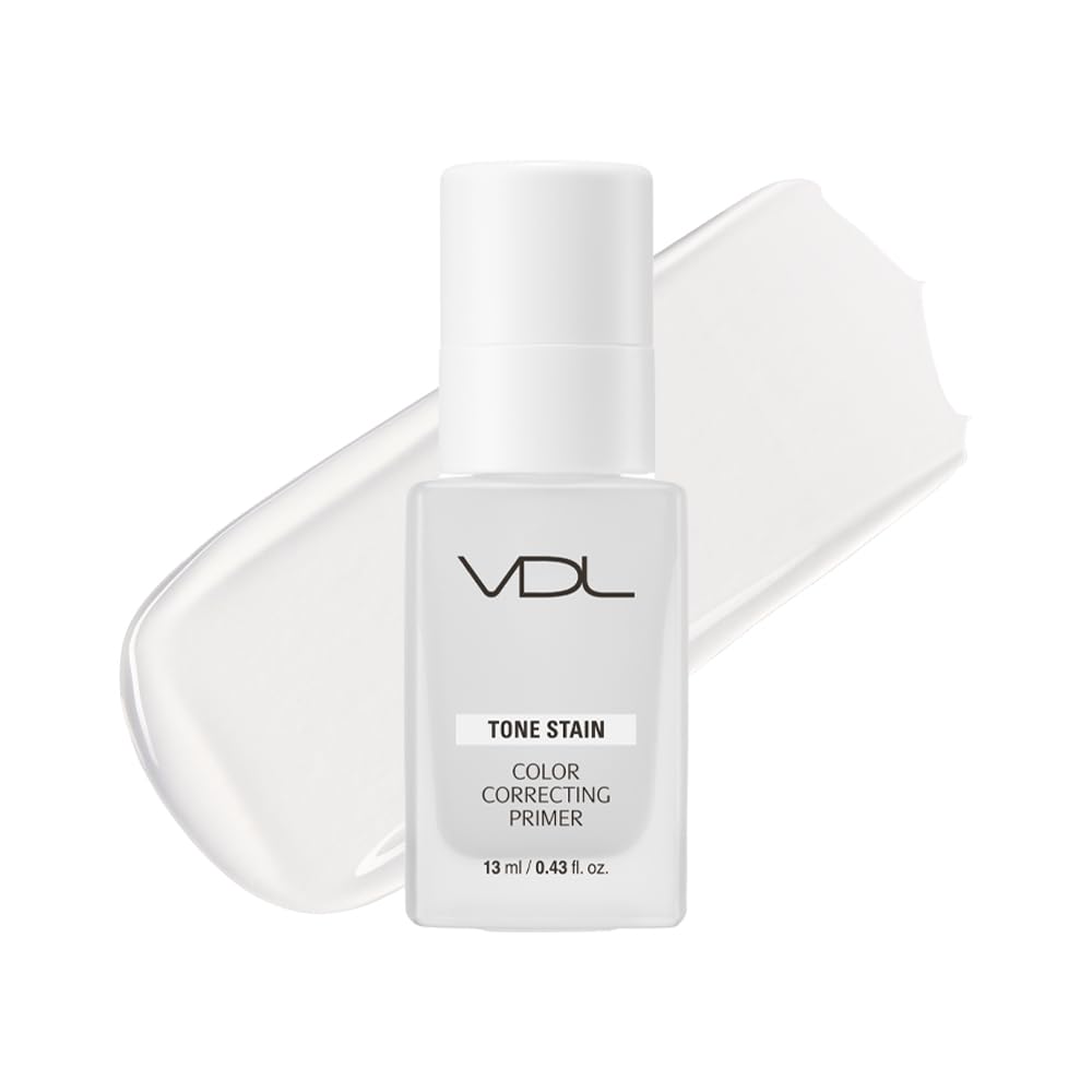VDL Tone Stain Color Correcting Primer Mini Size 13ml for Radiant Skin