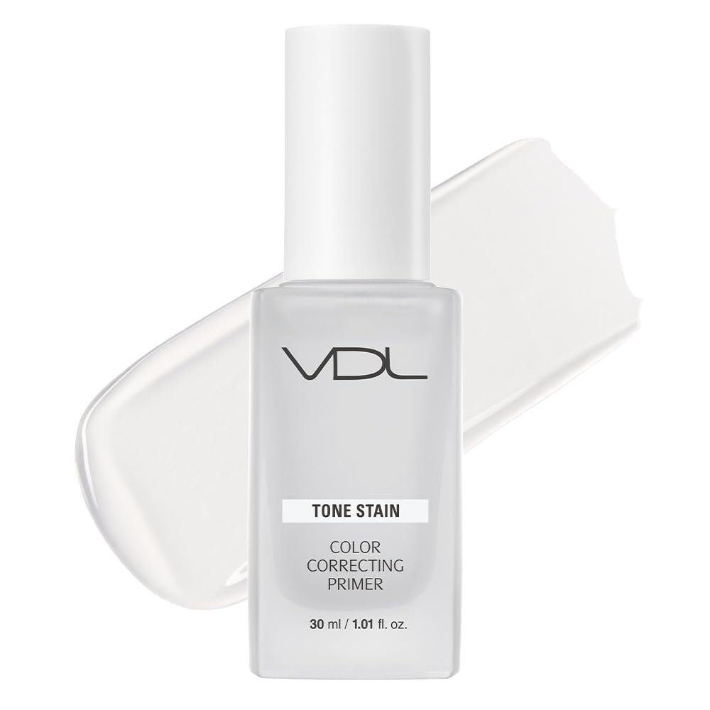 VDL Tone Stain Color Correcting Primer 00 Clear 30ml for Radiant Skin