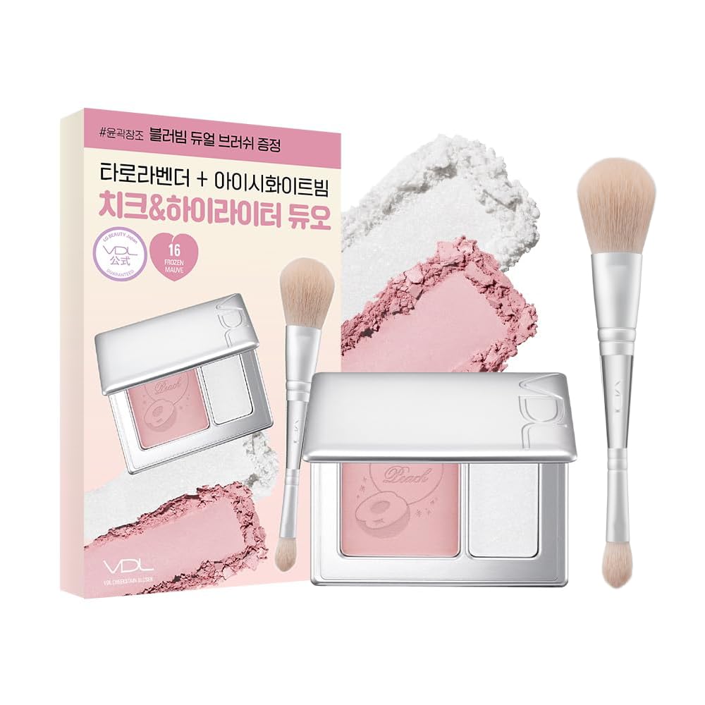 VDL Cheek Stain Blusher and Highlighter Duo Set