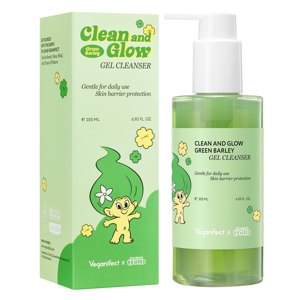 VEGANIFECT Cleansing Gel 205ml Japanese Makeup Remover