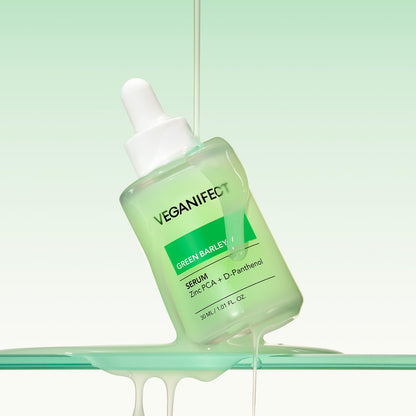 VEGANIFECT Blue Barley Zinc Serum 30ml for Japanese Skincare