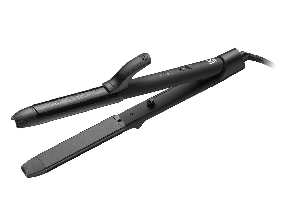 Vidal Sassoon 2-Way Hair Iron 32mm for Curling and Straightening