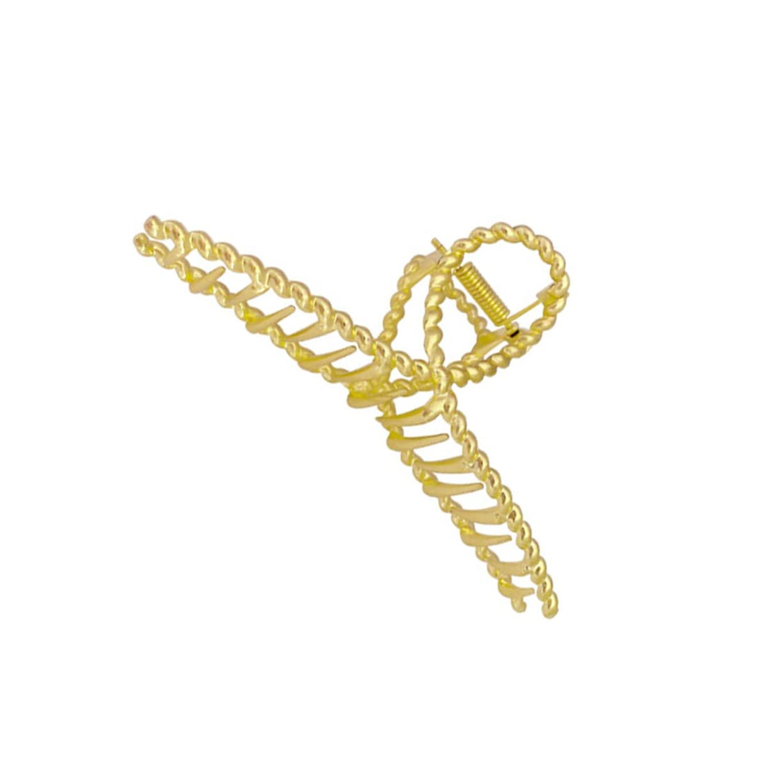 Vigetto Large Hair Clip for Thick Hair in Matte Gold