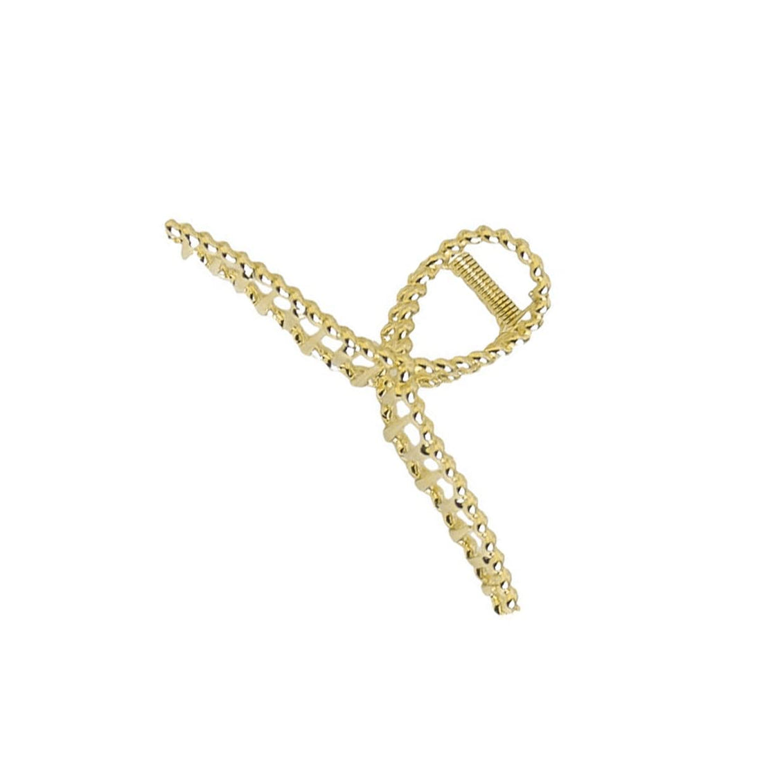 Vigetto Large Hair Clip for Thick Hair - Shiny Gold