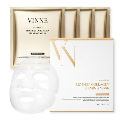 VINNE Signature Bio Deep Collagen Firming Mask Pack 4 Sheets