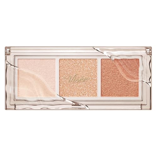 Visee Killer Eye Trio OR-3 Sunlit Eyes 3g Eyeshadow with Glitter